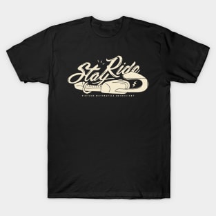 Vintage motorcycle firing T-Shirt